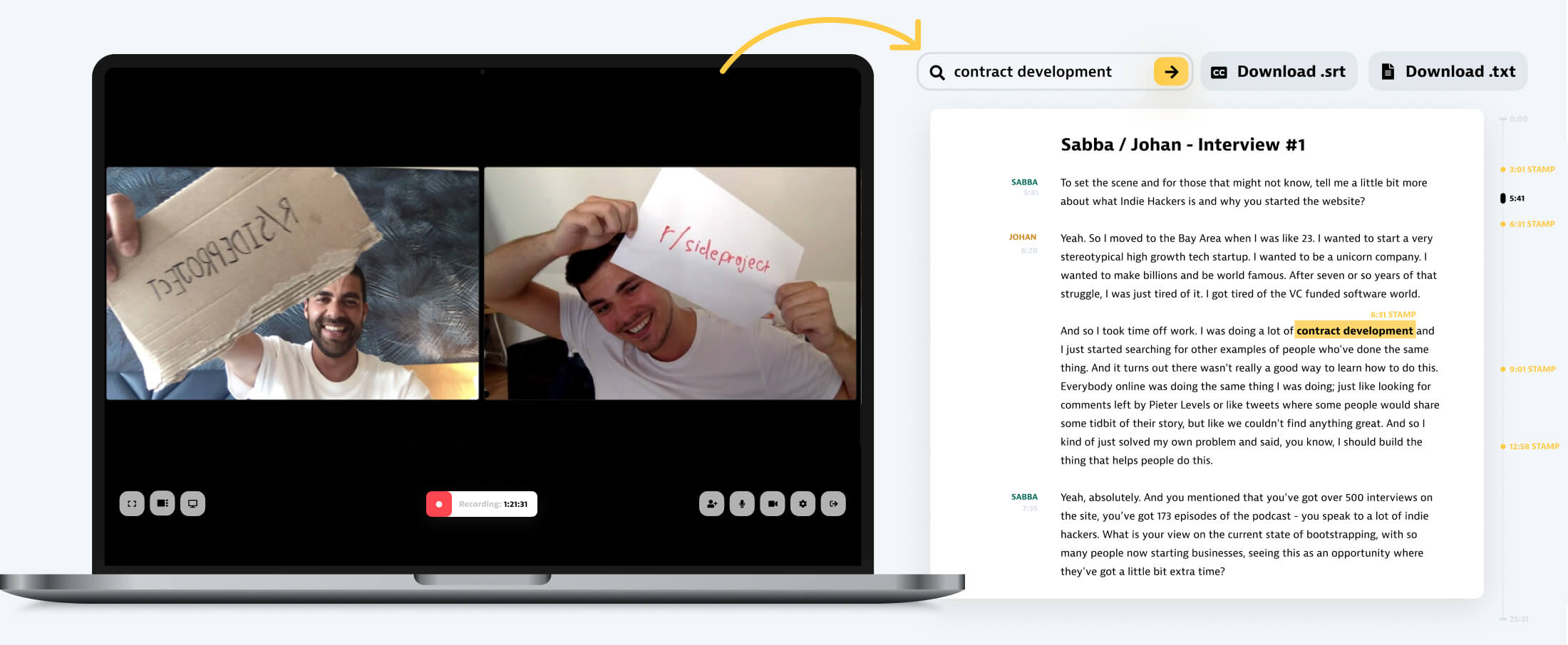 Record Remote Interview High Quality Recordings, Free